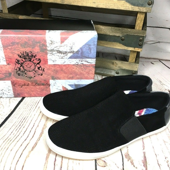 English Laundry Other - English Laundry black leather sneaker size 10
